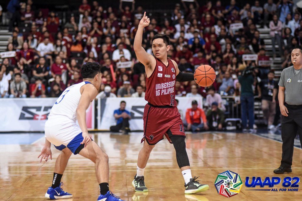 KEY COG. Jun Manzo plays a major role in UP's return to the Final Four. Photo release 