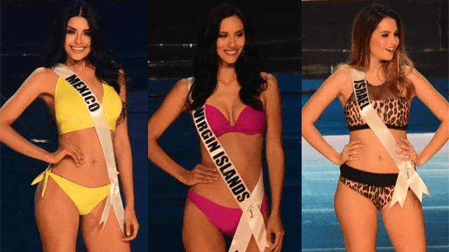 SWIMSUIT COMPETITION. The Miss Universe 2016 candidates pose for cameras at the pageant's preliminary rounds. All photos by Alecs Ongcal/Rappler  