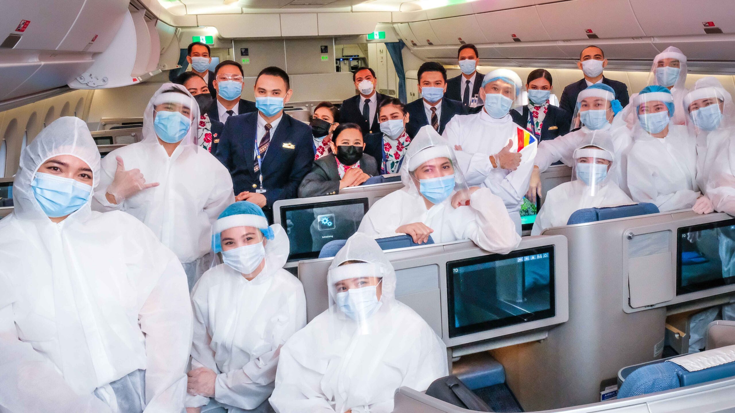IN PHOTOS: Filipino pilot shows what it’s like to travel by air during a pandemic