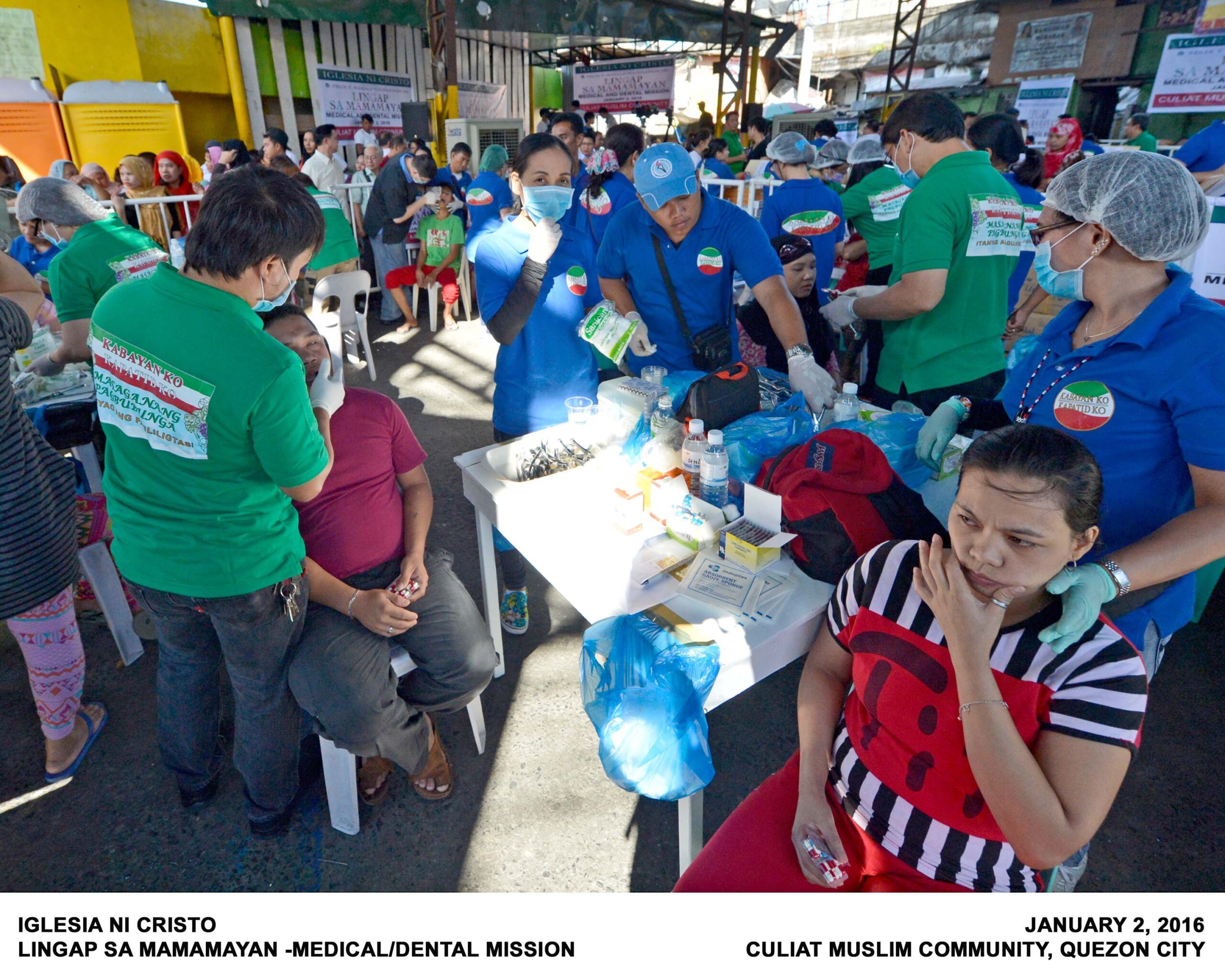 INC holds medical mission for Muslims in QC