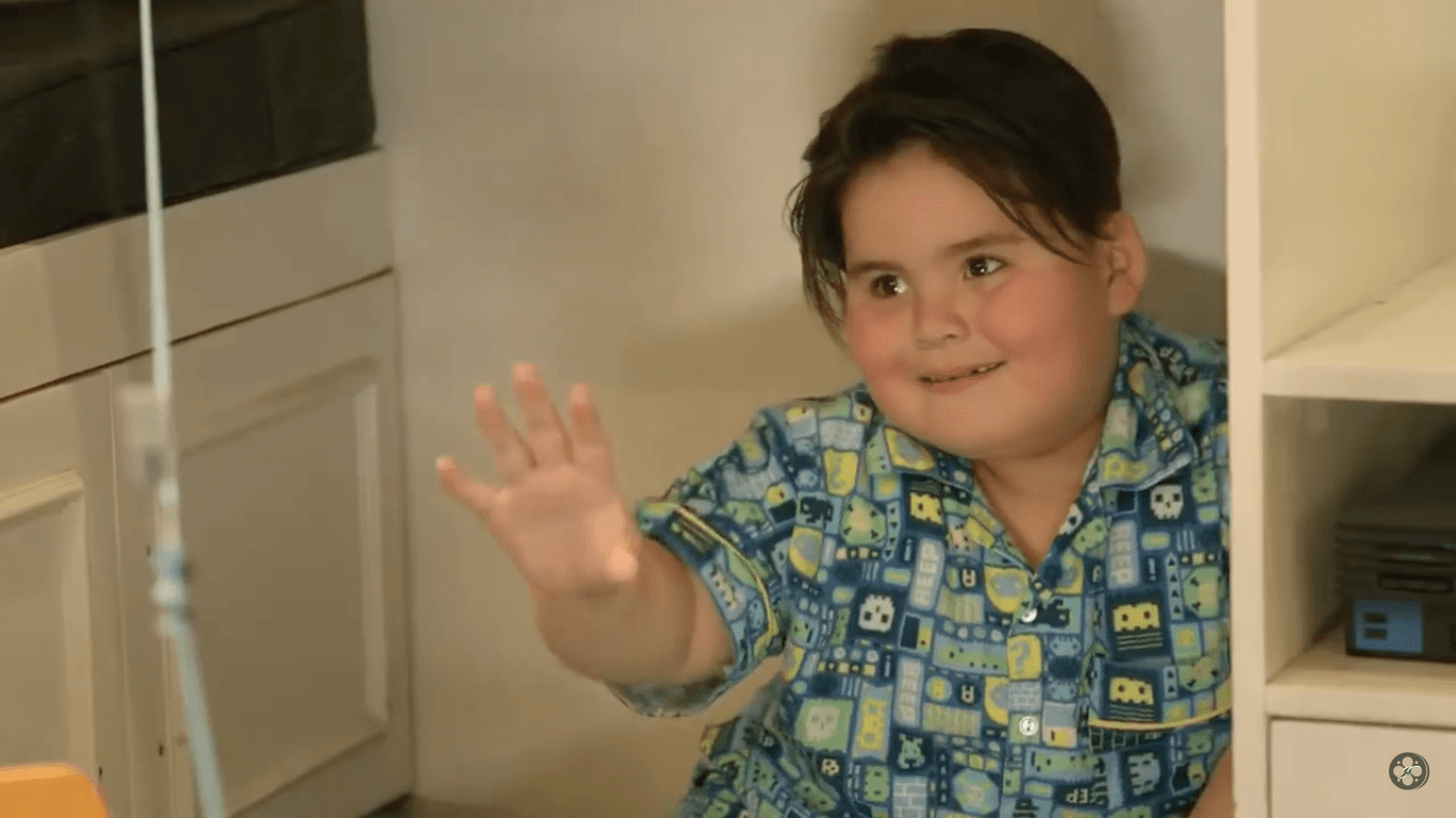 CHARM. Baeby Baste makes his debut in the movie 