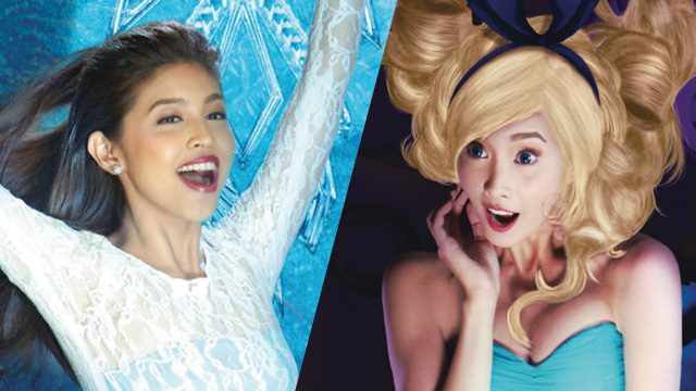 IN PHOTOS: Maine Mendoza as Elsa, Alodia Gosiengfiao as Alice for Disney calendar