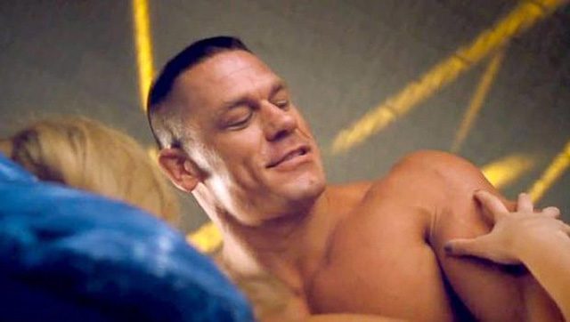 JOHN CENA. The wrestler stars as one of the many men in Amy's life. Photo courtesy of United International Pictures      
