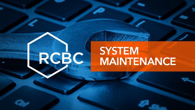 RCBC system maintenance to start 10 pm on July 19