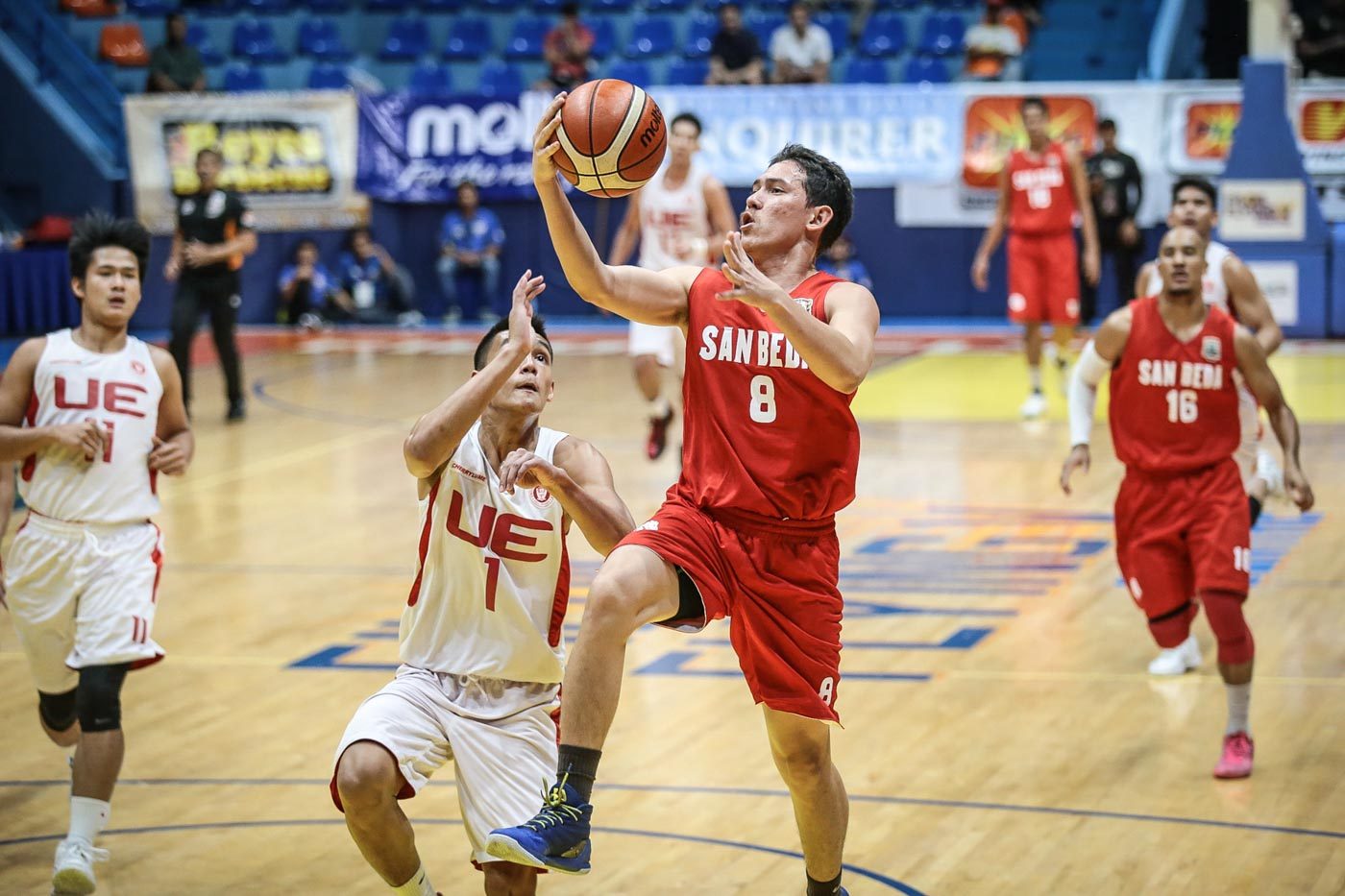 Filoil: Red Lions pound Warriors for second win, Tamaraws claim 3-0 record