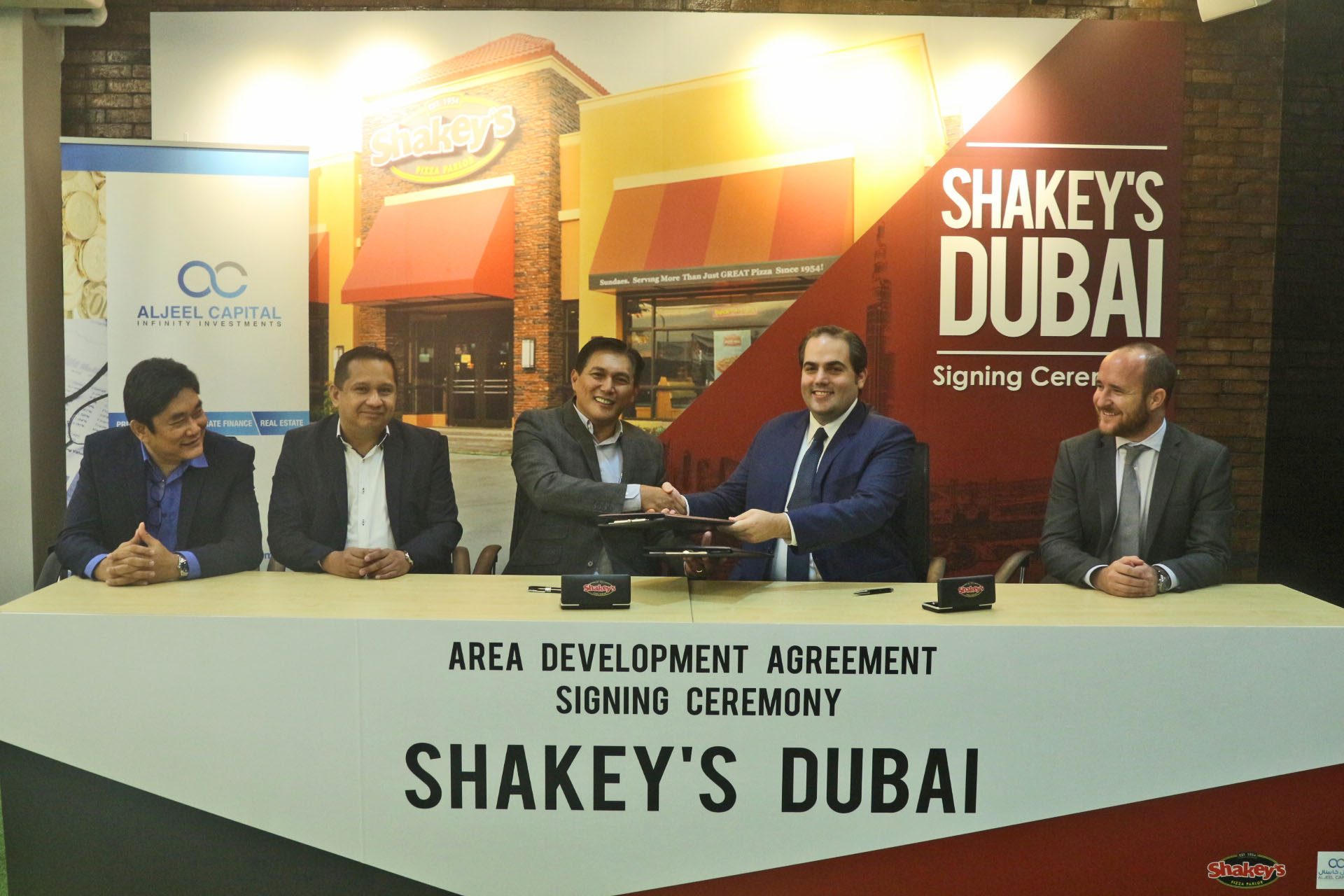 Shakey’s Pizza inks agreement to open 10 stores in UAE