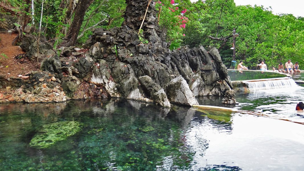 WELCOME HEAT. Let your body warm up and relax in a hot spring like here in Maquinit Hot Spring in Coron, Palawan