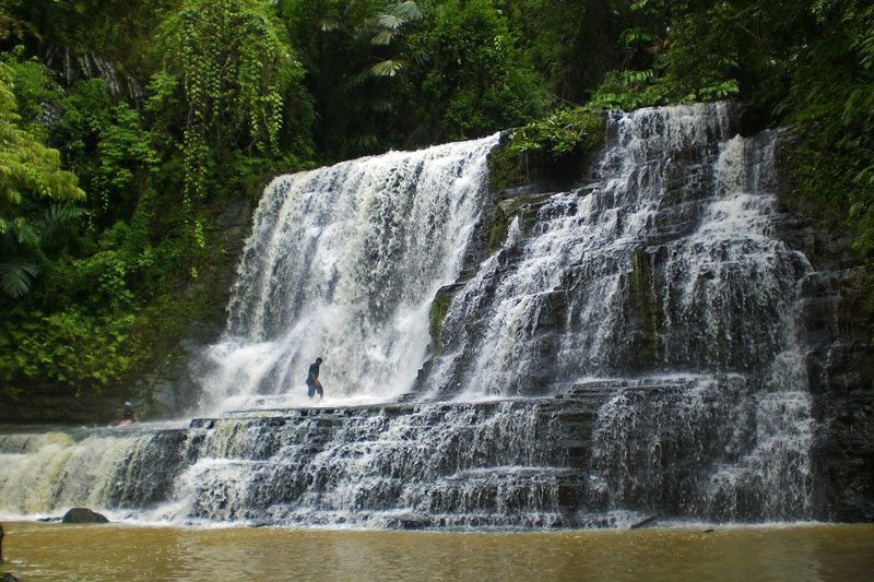 MORE MAJESTIC. Waterfalls, like Merloquet Waterfalls in Zamboanga City, are a sight to behold during the rainy season