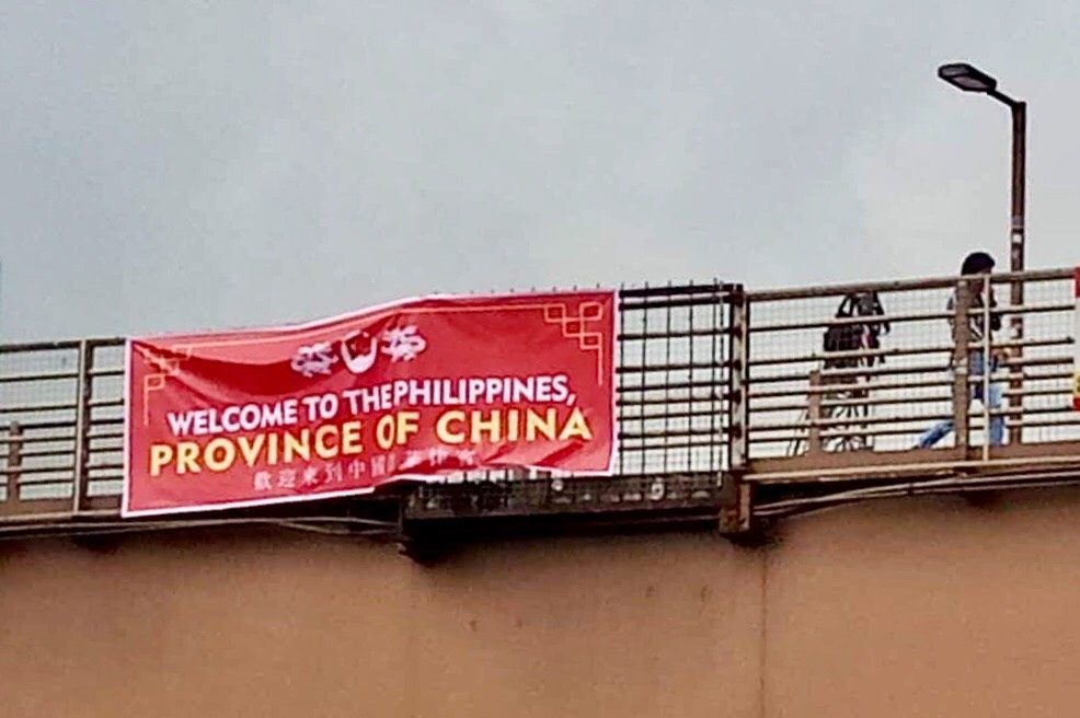 Roque says ‘province of China’ tarp the work of government ‘enemies’