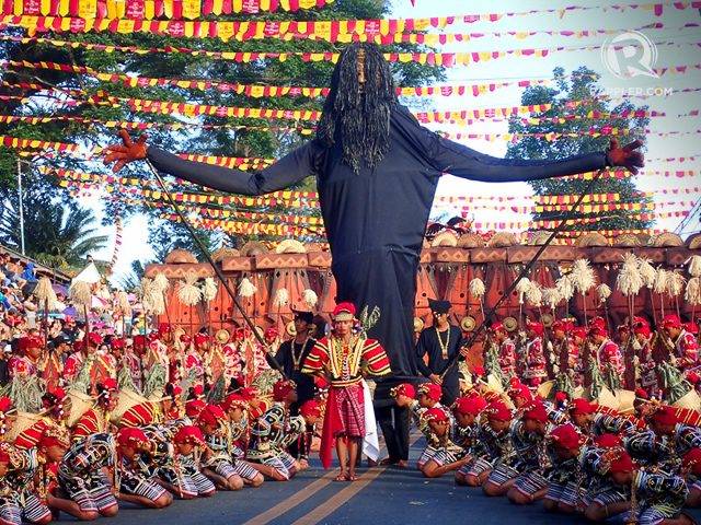 LAAW. Quezon municipality’s performance tells the story of how the spirit Laaw blesses and heals the people. 