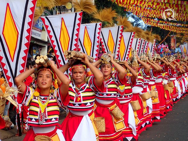 DOMINANT. Red is the prominent color of Bukidnon’s indigenous, usually interspersed with black, white, and occasionally, yellow. 