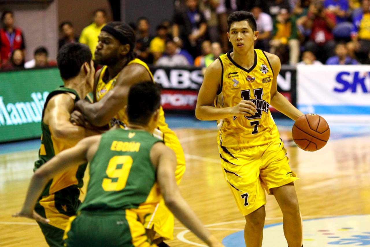 SEASON SWEEP. UST was the reason for two of FEU's 3 losses in the eliminations. Photo by Josh Albelda/Rappler 