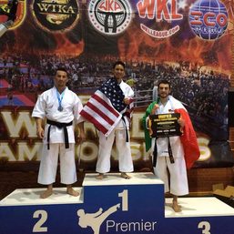 #PinoyPride: Fil-Am wins five medals in world karate