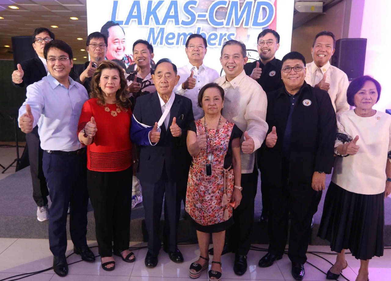 Arroyo, De Venecia reunite as Lakas-CMD vow to ‘win’ members back