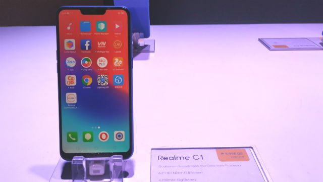 Realme enters Philippine market with entry-level C1 phone