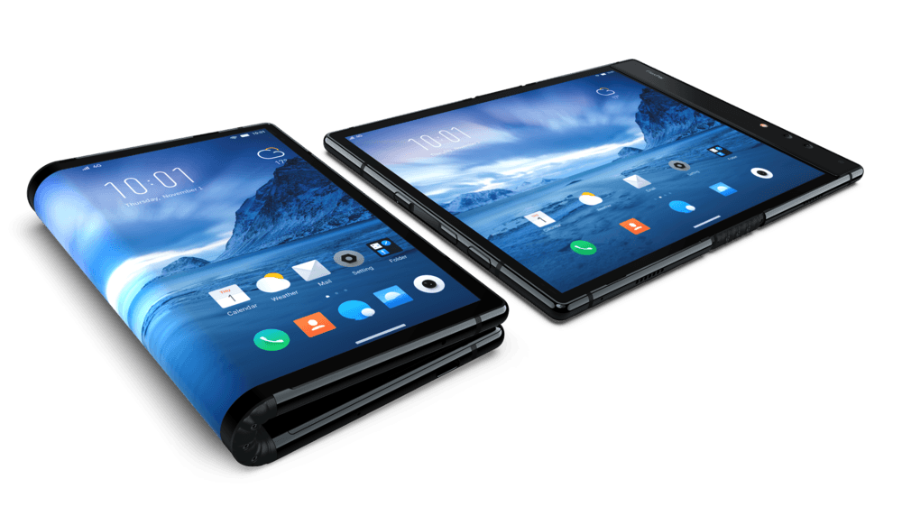 Little-known company unveils own foldable phone days before Samsung