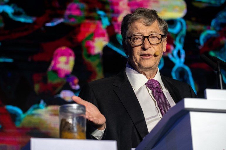Bill Gates brings jar of poop at China’s toilet expo