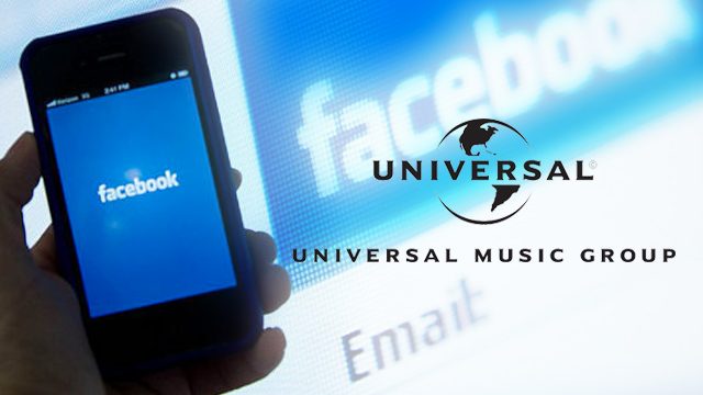 Facebook signs deal with Universal, promises new music features for users