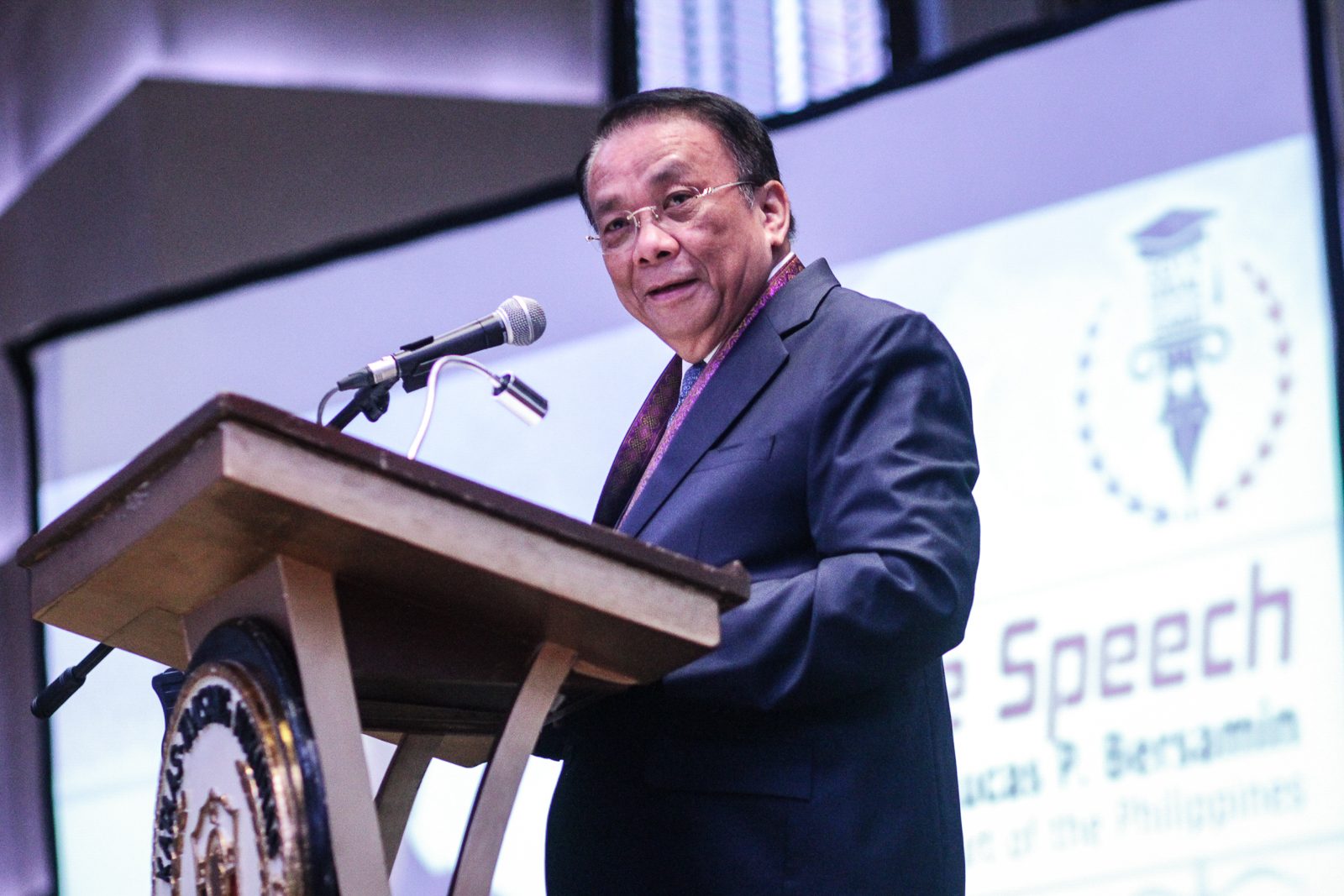 Retired Supreme Court chief justice Bersamin gets threats