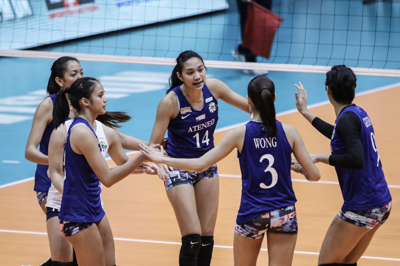 Ateneo Lady Eagles hold off Adamson for 3rd straight win
