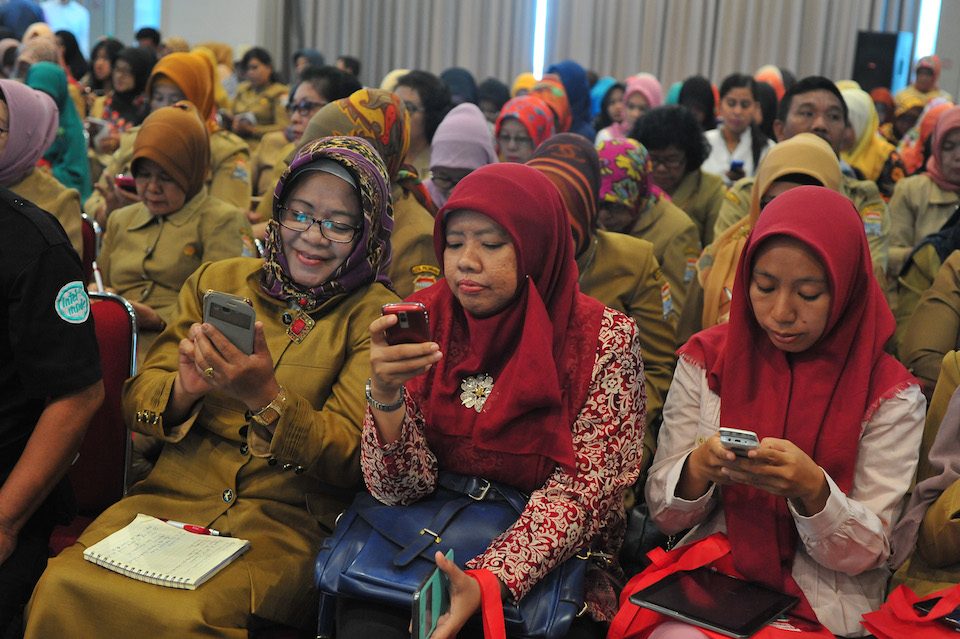 Pengguna internet di Indonesia capai 132,7 juta