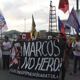 IN PHOTOS: Anti-Marcos rallies outside Metro Manila