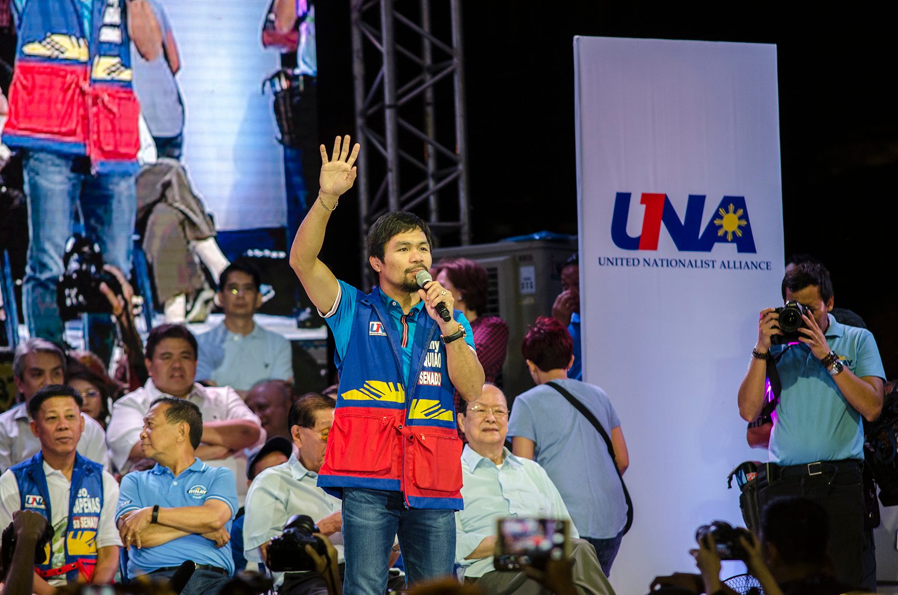 UNA won’t drop Pacquiao from Senate slate