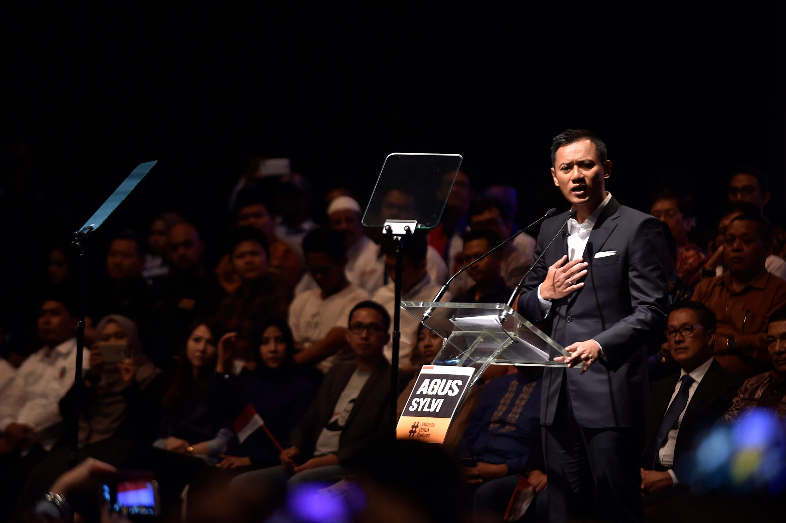Pidato politik, Agus Yudhoyono sebut Jakarta banyak ketimpangan
