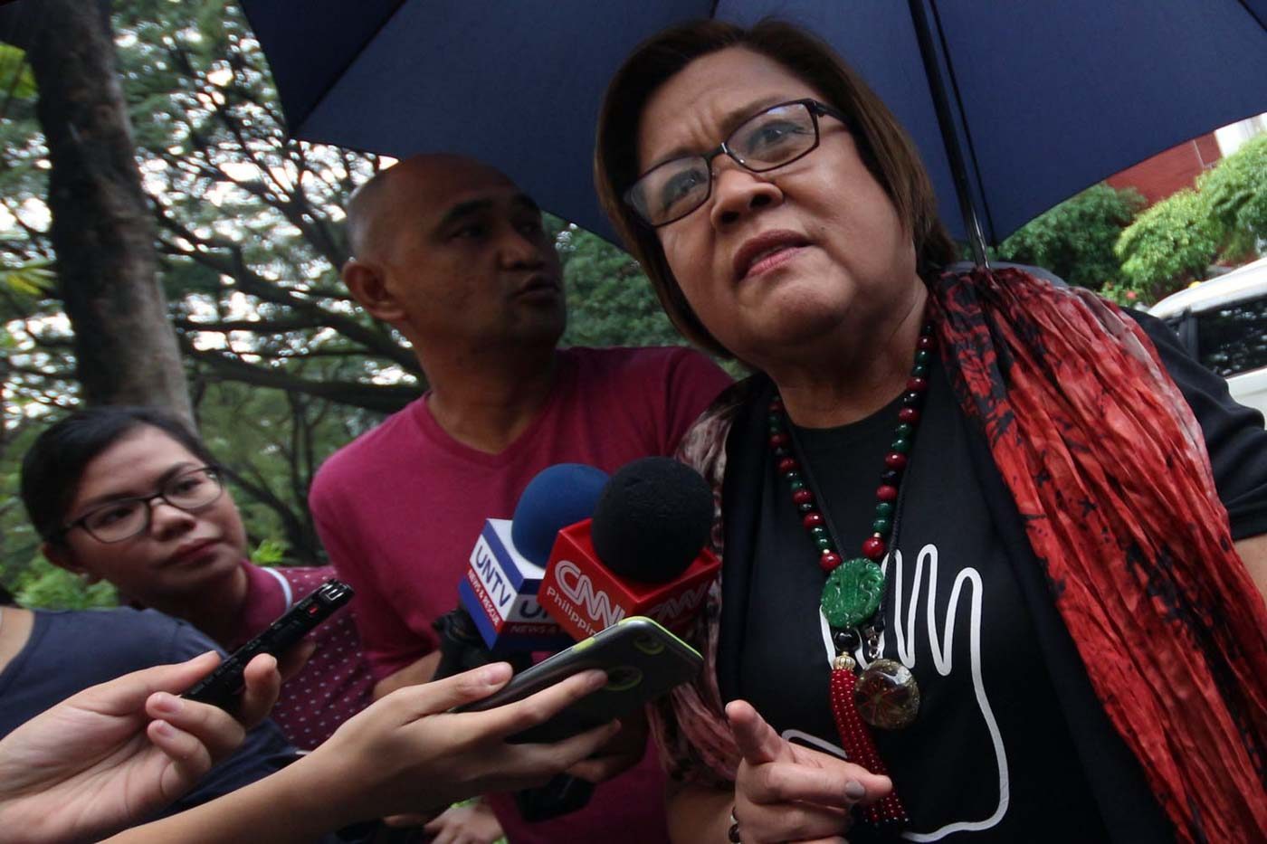 De Lima asks ‘biased’ Aguirre to inhibit from cases vs her