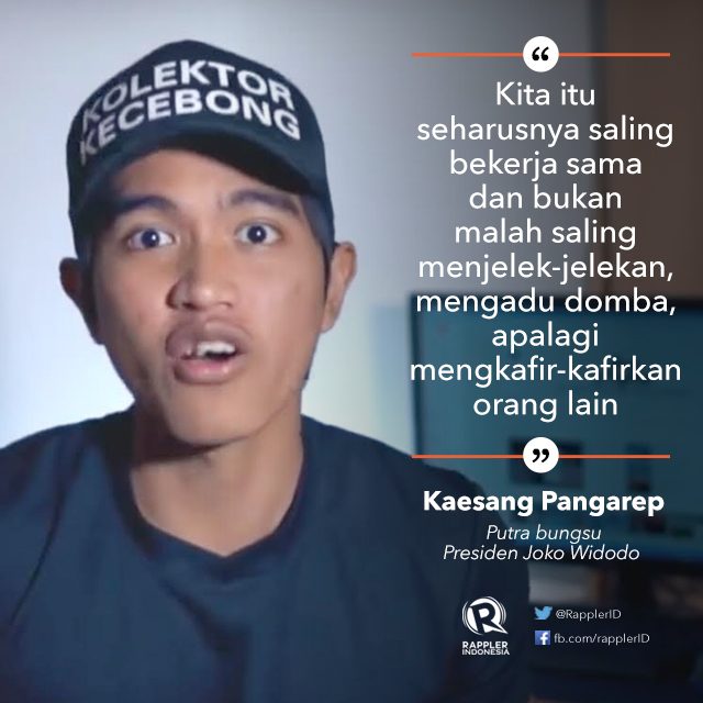 5 hal soal Kaesang Pangarep, putra bungsu Jokowi