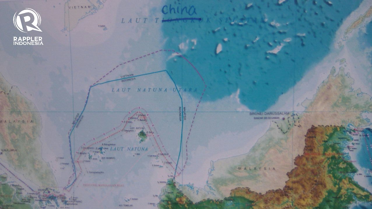 Perbarui peta, Indonesia sematkan nama Laut Natuna Utara