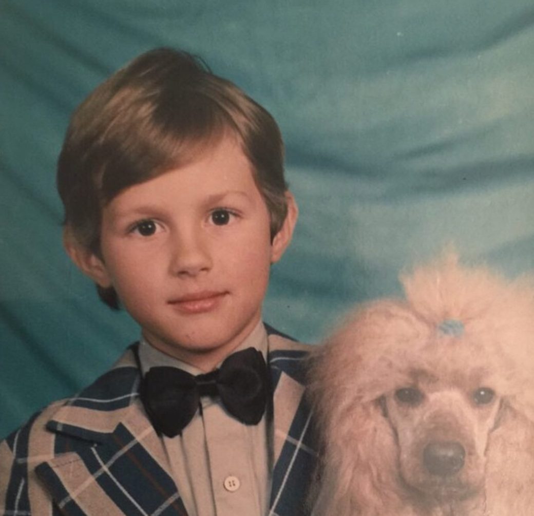 MASA KECIL. Foto masa kecil Pavel Durov ketika dia berusia sekitar 10 tahun. Di akun instagramnya, dia menulis sudah menjadi penyayang anjing selama 22 tahun. Foto diambil dari akun Instagram @durov 