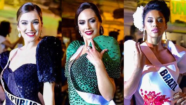 TERNO FASHION SHOW. The ladies of Miss Universe 2016 walked the streets of Vigan for a fashion show featuring Filipino designers. All photos by Alecs Ongcal/Rappler   