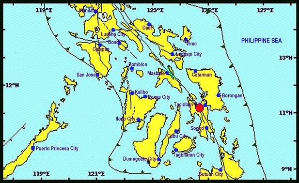 Magnitude 6.5 earthquake hits Leyte