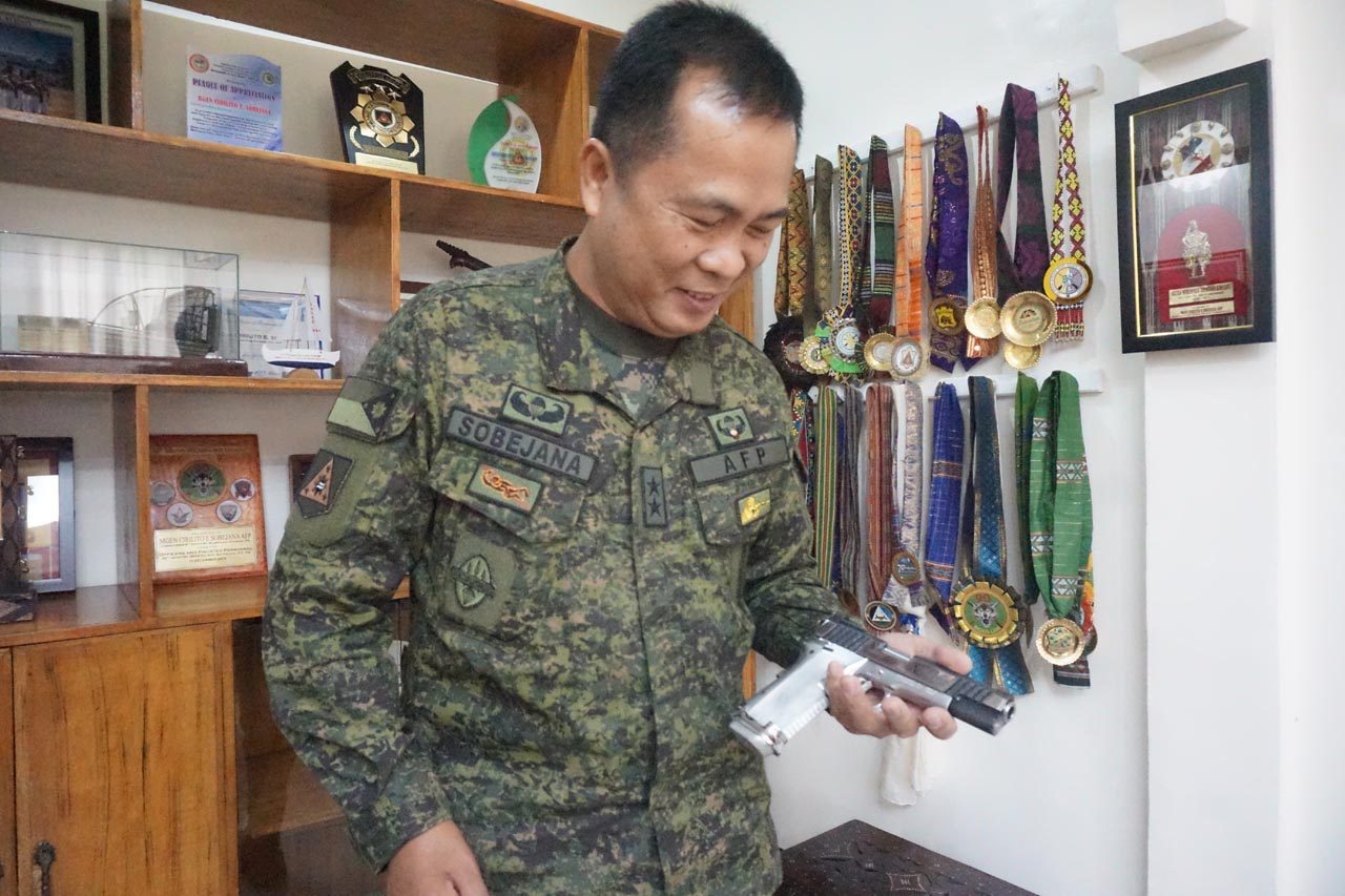 Battle-scarred Philippine general leads military command fighting terrorists