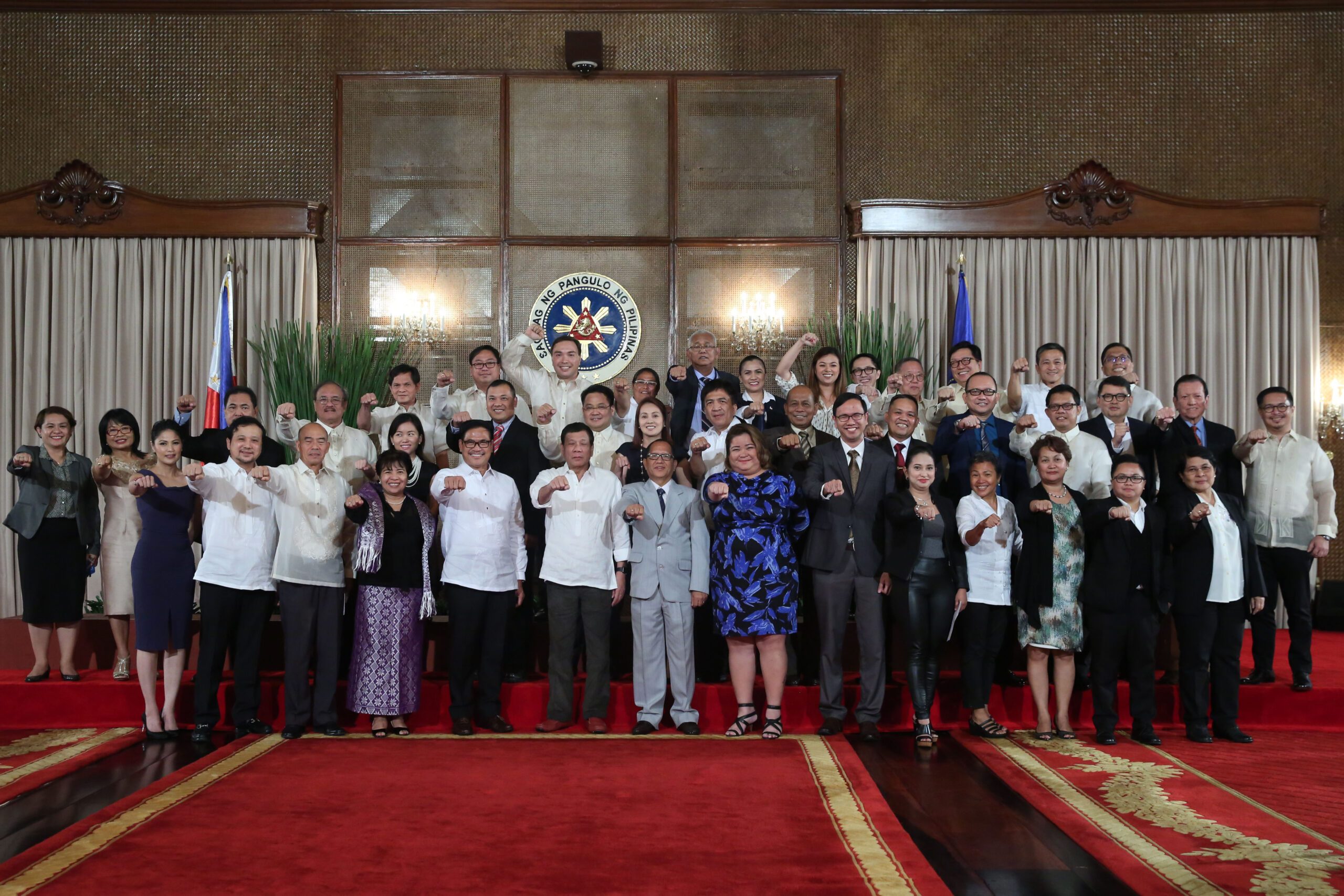 LIST: Appointees who took their oath on August 15, 2016