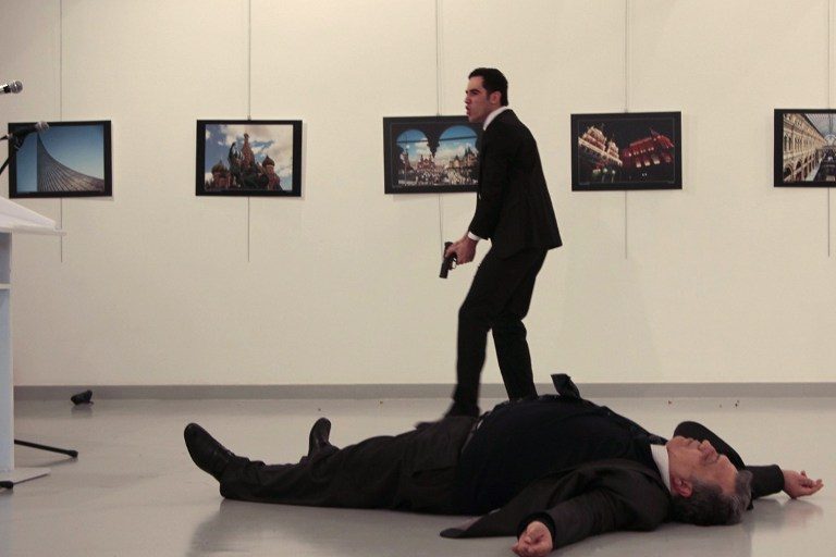Russia envoy to Turkey assassinated in Ankara