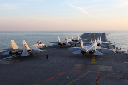 China sends aircraft carrier to Pacific drills for first time