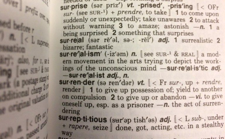 ‘Surreal’ is 2016 ‘Word of the Year’
