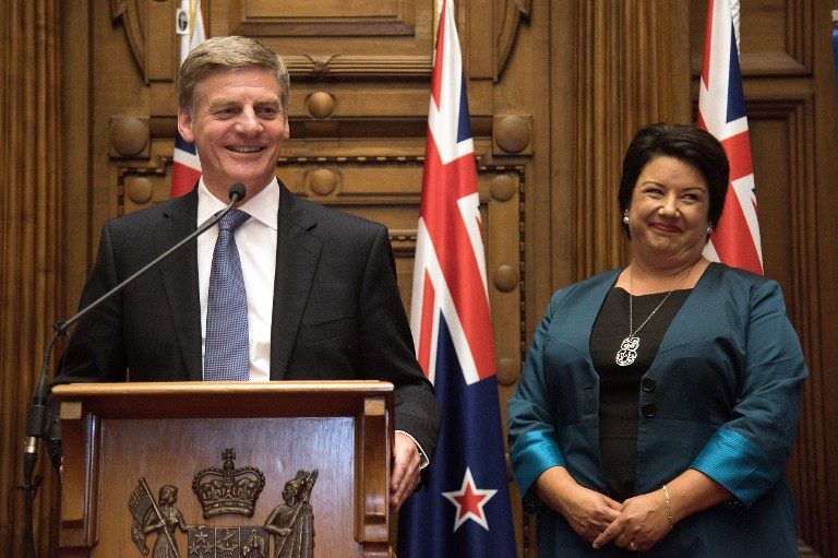 Bill English sworn in as New Zealand PM