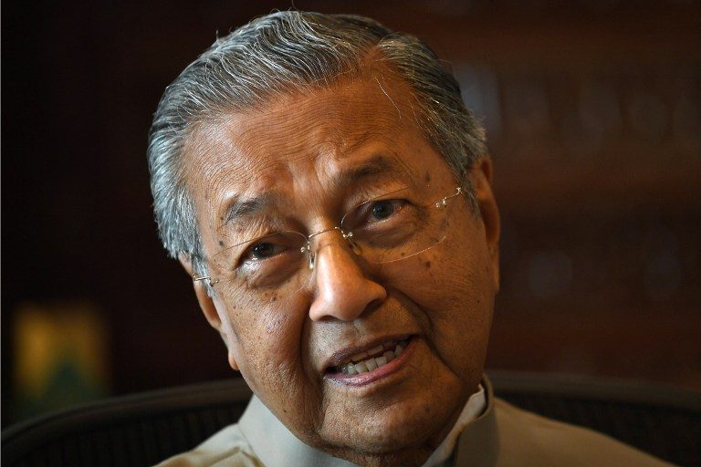 Malaysia’s Mahathir quizzed as political tensions rise
