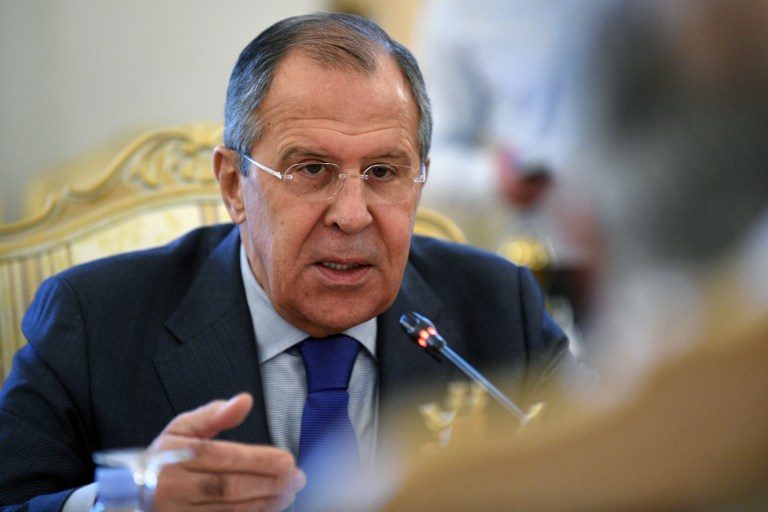 Lavrov says U.S. has no proof of Russian vote meddling
