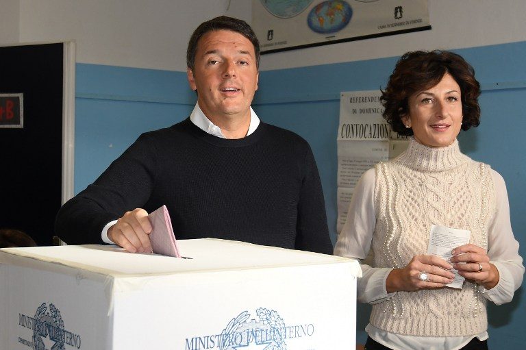 Italy’s Renzi quits after crushing referendum defeat