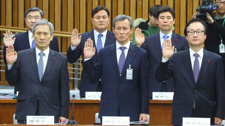 Scandal hearings put South Korea tycoons in hot seat