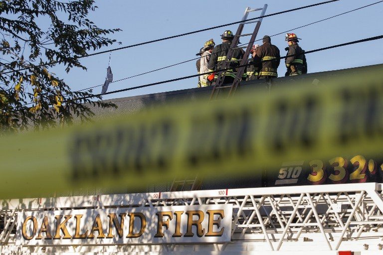 Up to 40 feared dead in blaze at California party