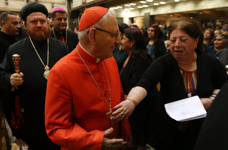 Iraq patriarch urges protection for displaced Christians
