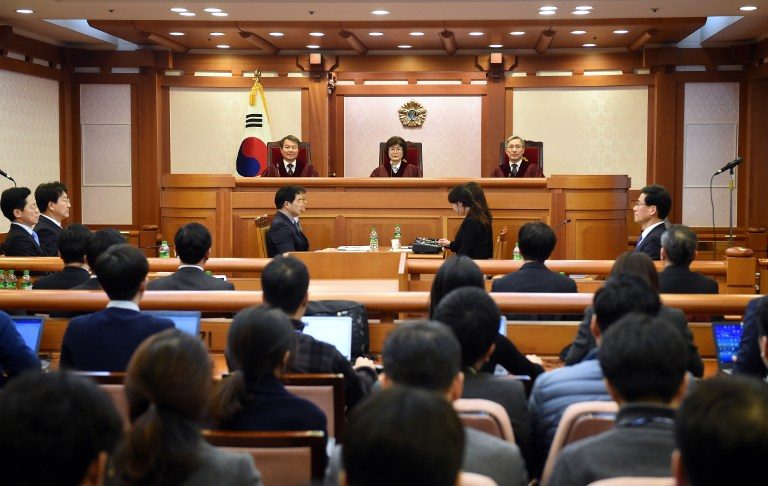 Ferry tragedy probed as South Korea impeachment hearing opens