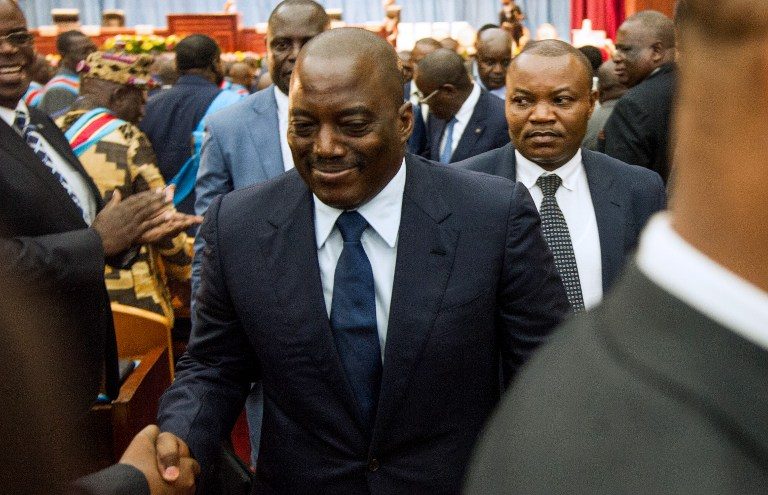 UN urges DR Congo leader to keep promise to step down