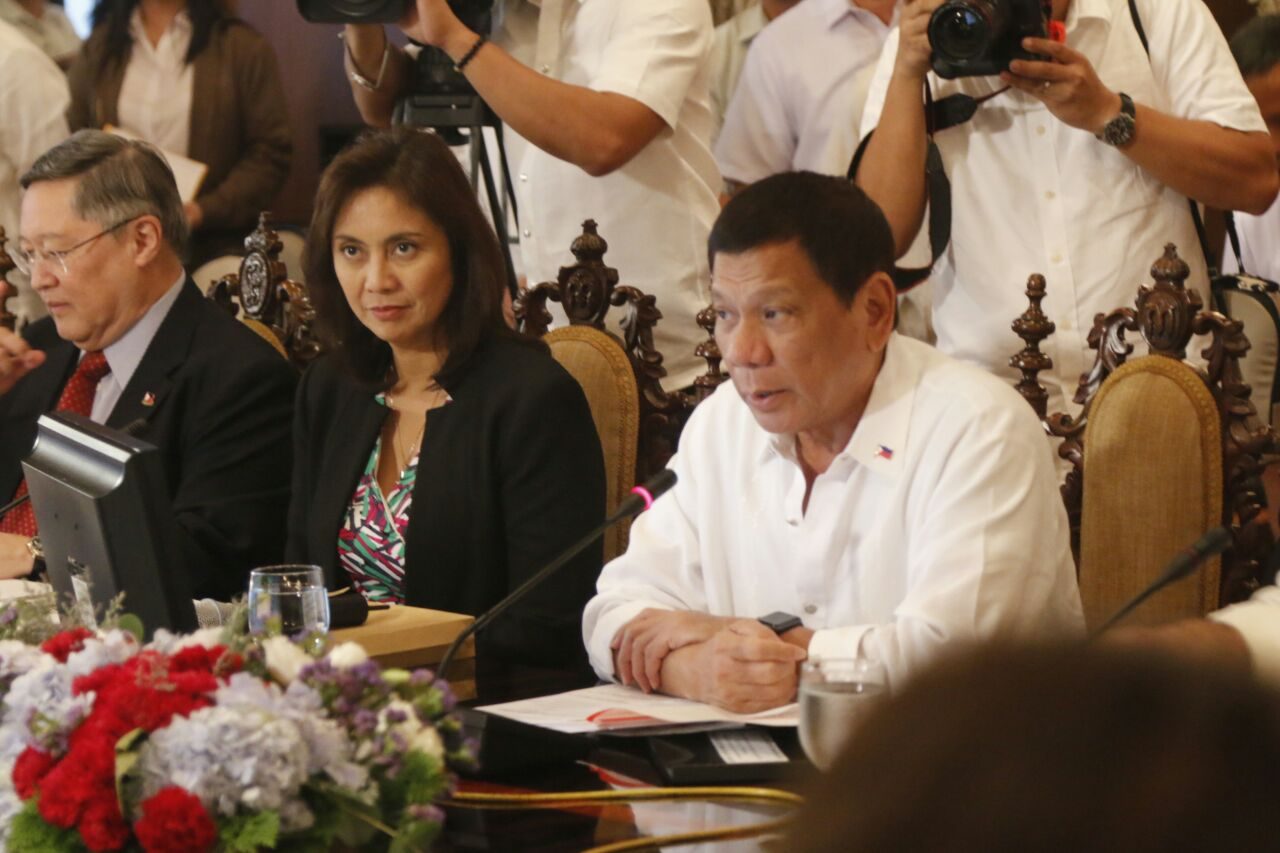 Evasco: Duterte demanded respect from Robredo