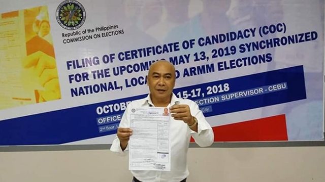 Cebu gubernatorial candidate Boyet Cortes dies